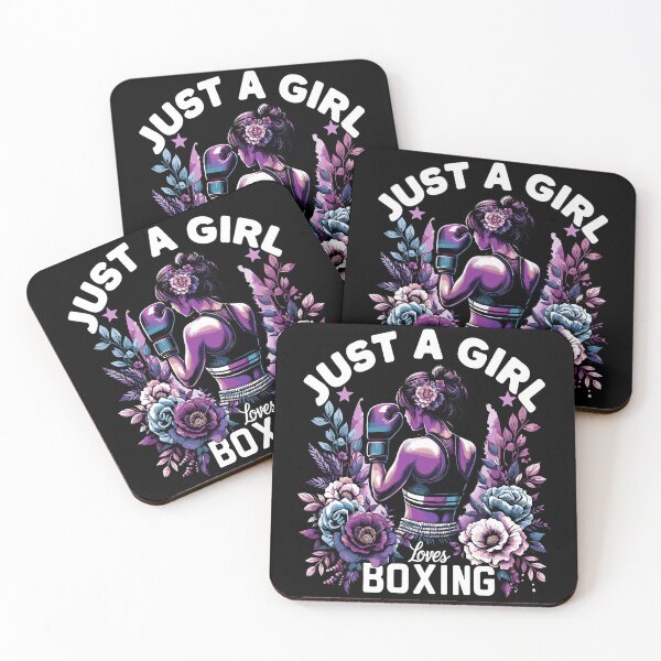 Artikelvorschau, Boxer Boxen Liebhaber Mädchen Retro Sonnenuntergang Vintage Athlet Design entworfen und verkauft von BOUCHERIT amine.