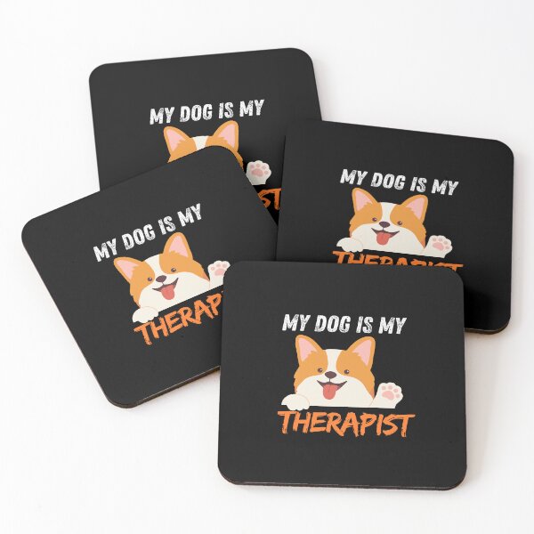 Item preview, My Dog Is My Therapist designed and sold by Playful-Monster.