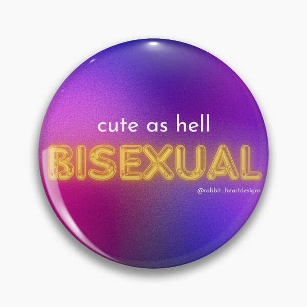 Item preview, Cute as Hell Bisexual designed and sold by RabbitHeartArt.