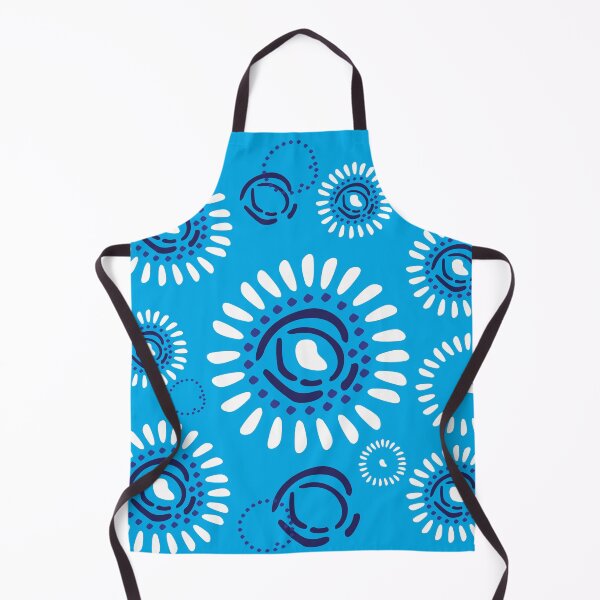 Artikelvorschau, Blaue Blumenmuster entworfen und verkauft von Wolagno.