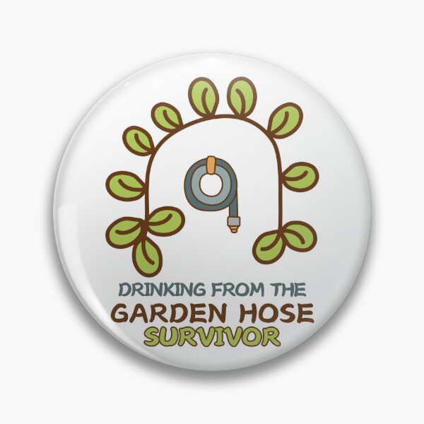 Item preview, Garden Hose Survivor designed and sold by WildPalette-Art.
