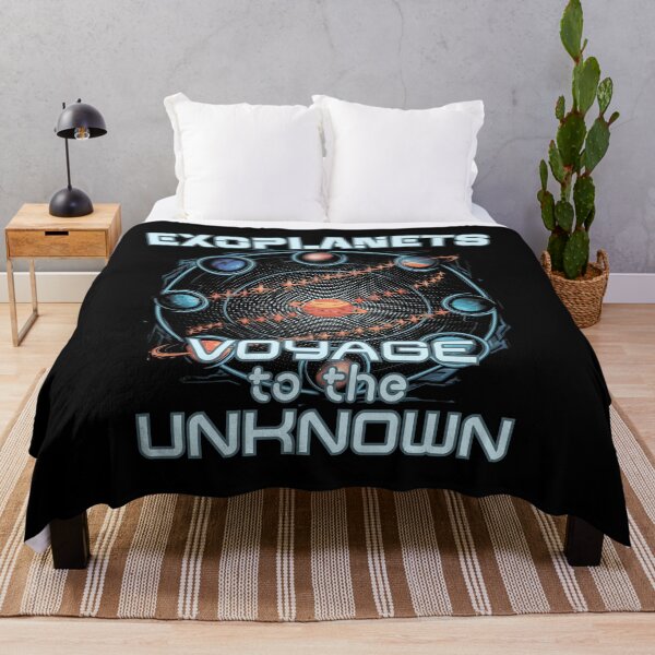 Item preview, EXOPLANETS voyage to the unknown space travel exploration art design designed and sold by Jt41.