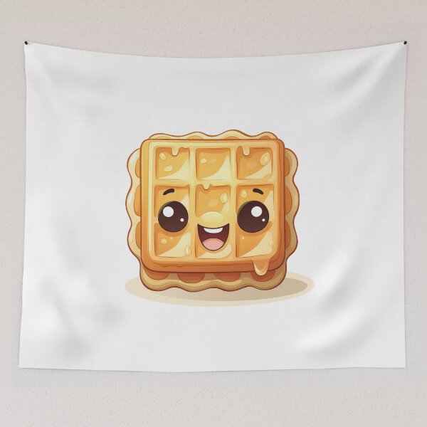 Item preview, Cute Waffle | Breakfast Waffle designed and sold by DerSenat.