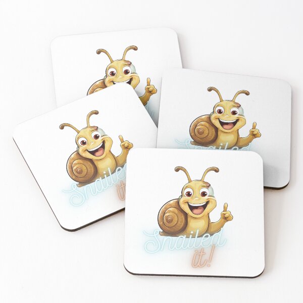 Item preview, Snailed It: Celebrate Your Slow and Steady Success designed and sold by CraftedConcepts.