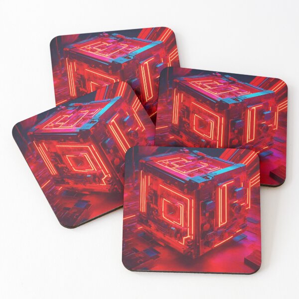 Item preview, Vibrant Red Block designed and sold by Sadia  Jannat.