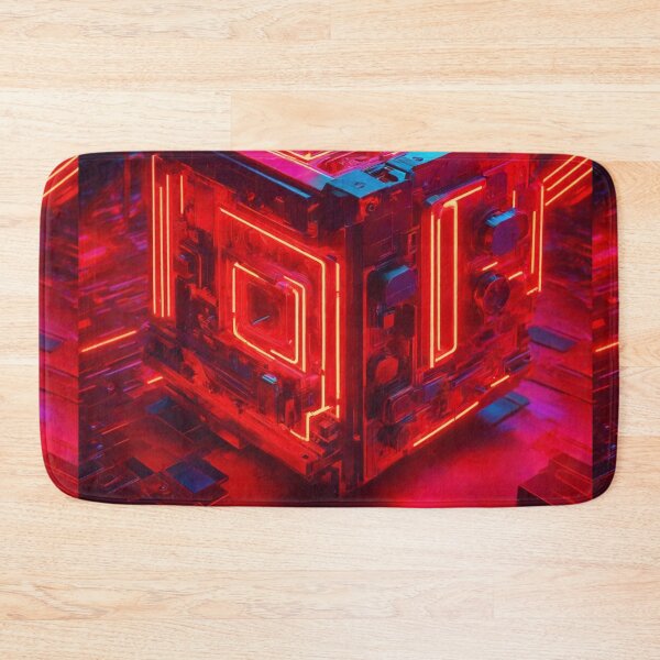 Item preview, Vibrant Red Block designed and sold by Sadia  Jannat.