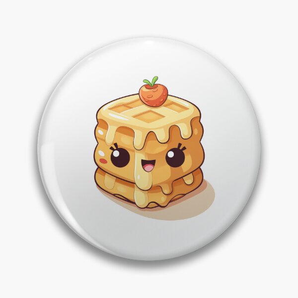 Item preview, Cute Waffle | Breakfast Waffle designed and sold by DerSenat.