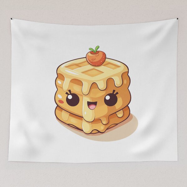 Item preview, Cute Waffle | Breakfast Waffle designed and sold by DerSenat.