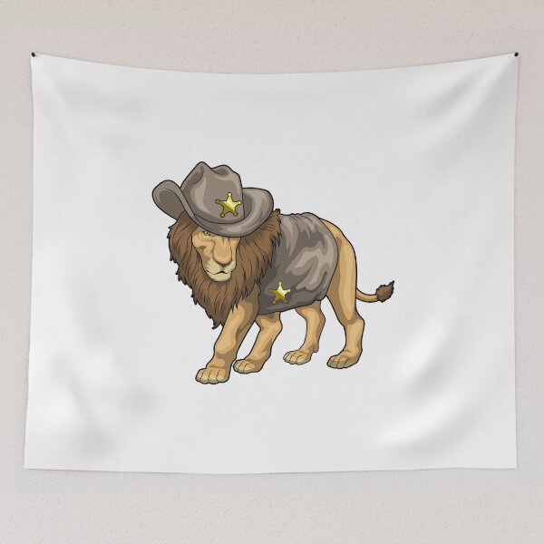 Item preview, Lion Sheriff Cowboy hat designed and sold by Snabdesign84.