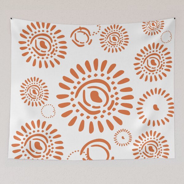 Item preview, Colorful flower patterns designed and sold by Wolagno.