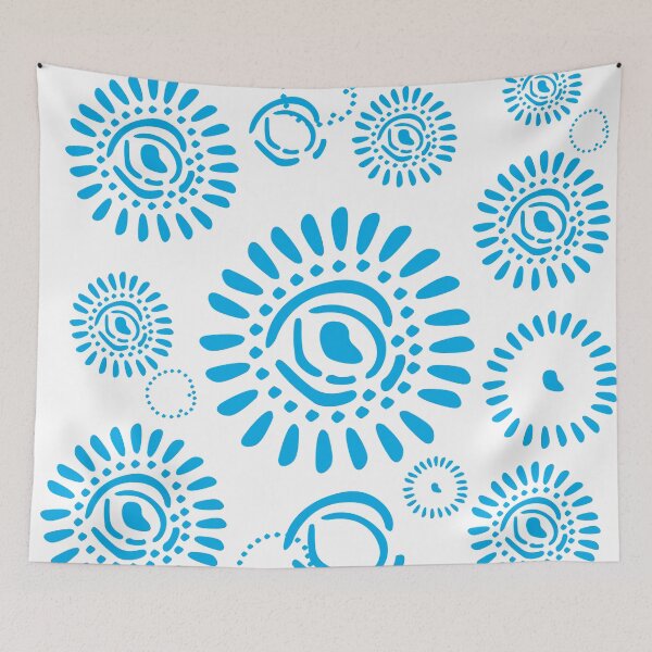 Item preview, Colorful flower patterns designed and sold by Wolagno.