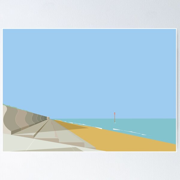 Item preview, Sea Wall Blue designed and sold by MoxieCreative.
