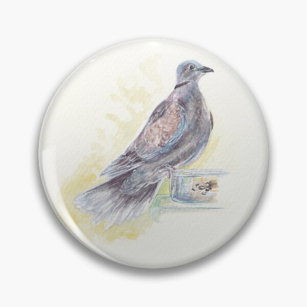 Item preview, Dove at the feeder designed and sold by Trin4ever.