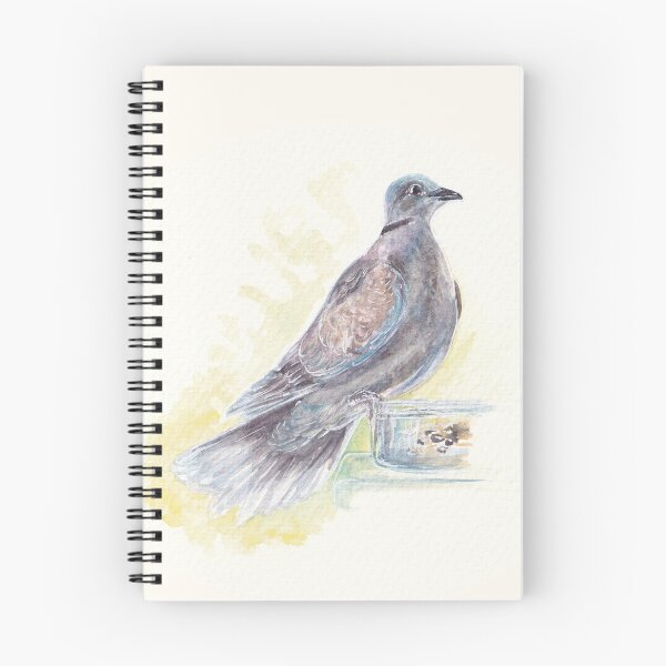 Item preview, Dove at the feeder designed and sold by Trin4ever.
