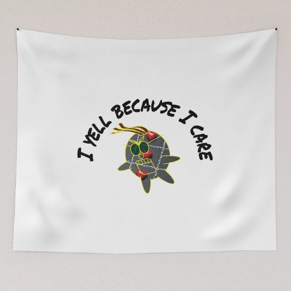 Item preview, I YELL because I care. designed and sold by BenO63.