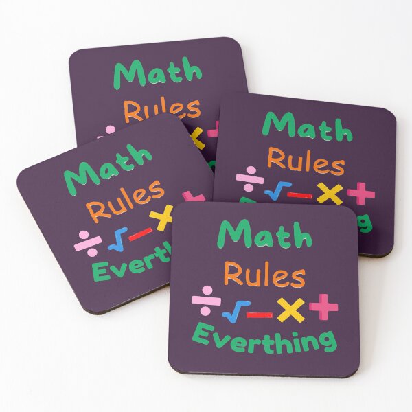 Item preview, MATH RULES EVERYTHING designed and sold by Liza36designs.