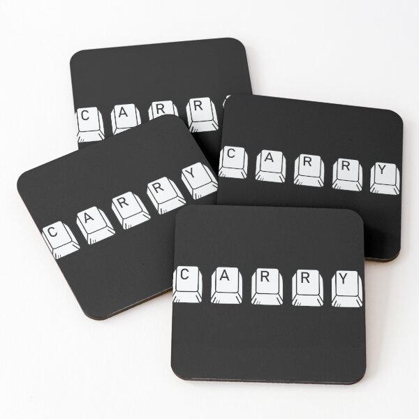 Item preview, Carry game keyboard key design designed and sold by TheVibeMerchant.