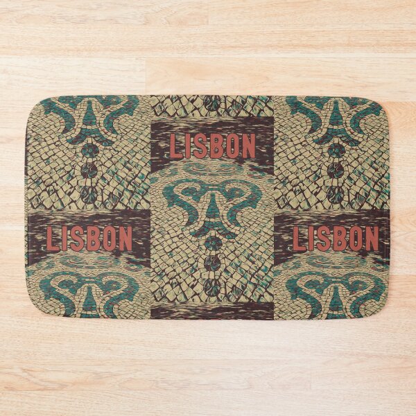Item preview, Portuguese Street Paving Lisbon Illustration designed and sold by Lemomo-artworks.