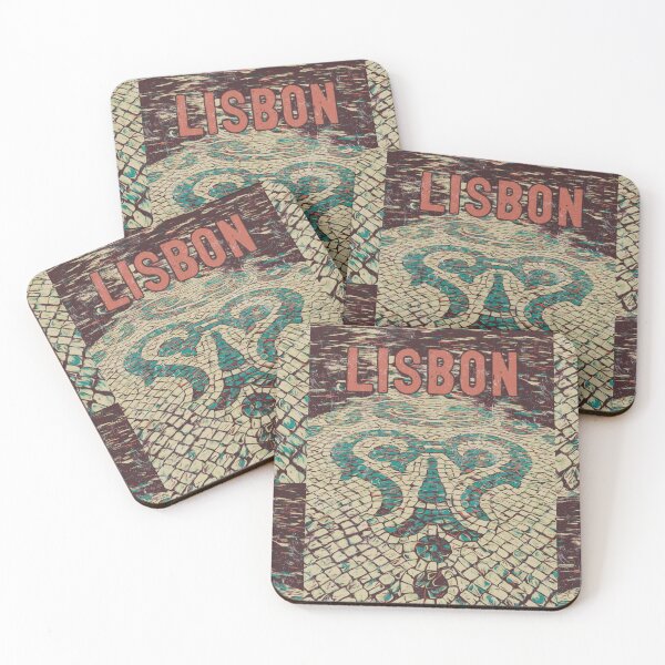 Item preview, Portuguese Street Paving Lisbon Illustration designed and sold by Lemomo-artworks.