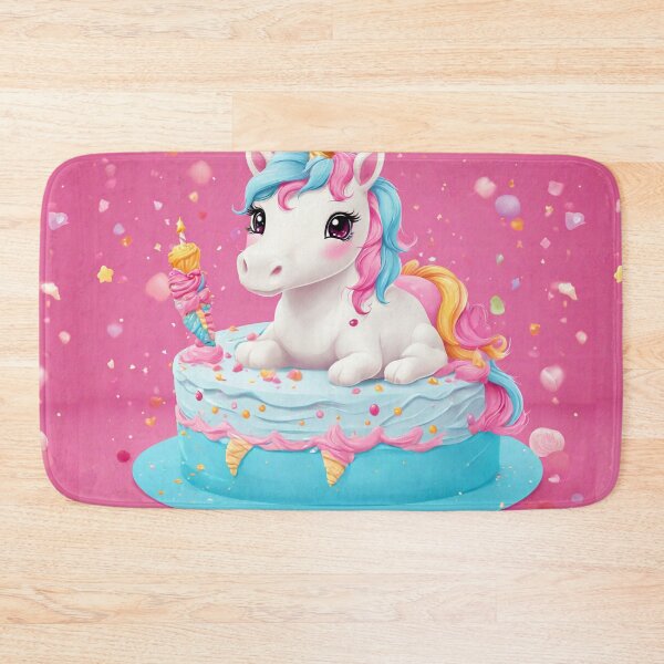 Item preview, Cute Unicorn Birthday Cake designed and sold by Sadia  Jannat.