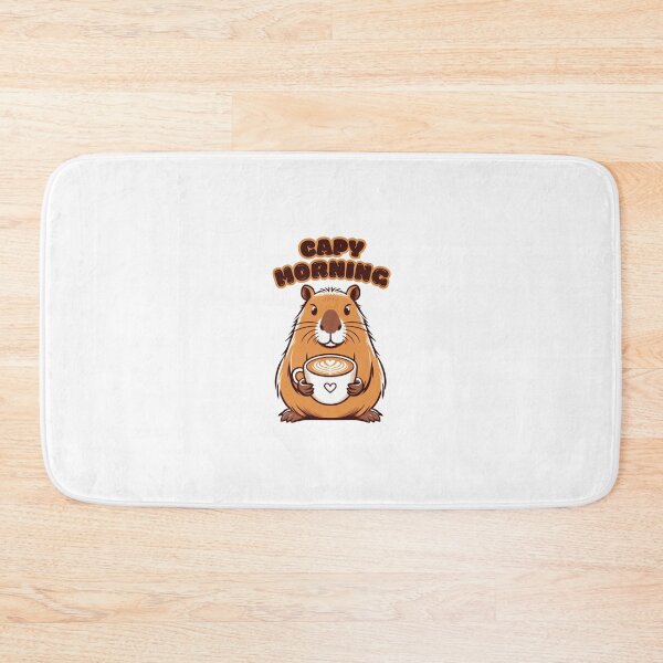 Item preview, Capybara capy morning good morning coffee gift designed and sold by Newhyperion.