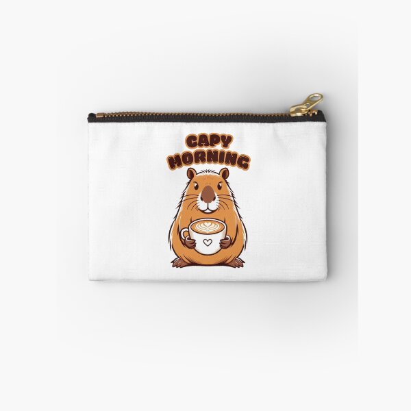 Item preview, Capybara capy morning good morning coffee gift designed and sold by Newhyperion.