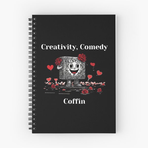 Item preview, Creativity, Comedy, Coffin T-shirt - sarcastic quote, happy cartoon, an ironic  designed and sold by ChuckleCharmz.