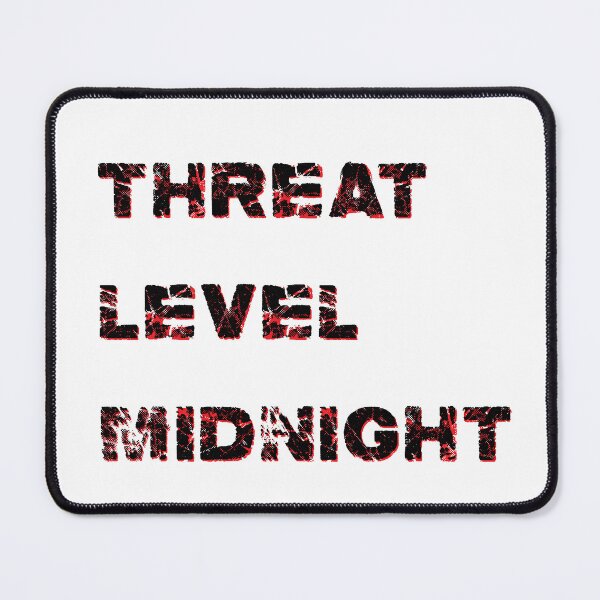 Item preview, Threat Level Midnight text designed and sold by sheelatewatia.