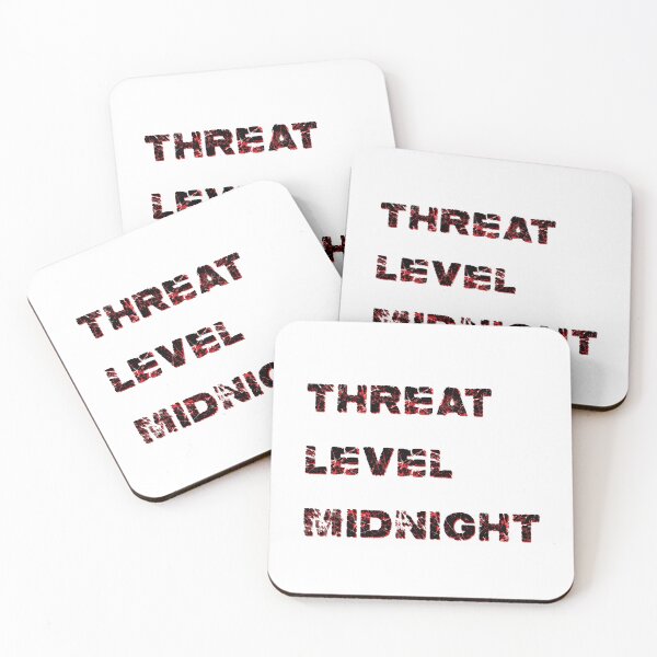 Item preview, Threat Level Midnight text designed and sold by sheelatewatia.
