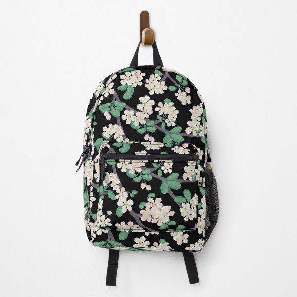 Item preview, Apple Blossom Pattern on Black designed and sold by littleclyde.