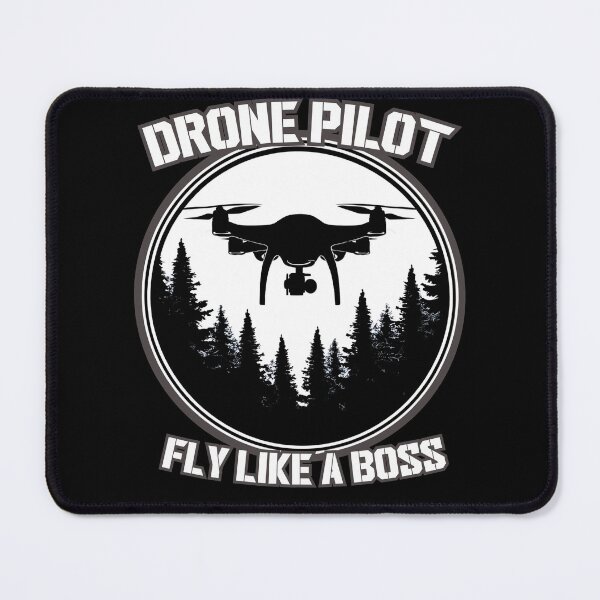 Item preview, DRONE PILOT fly like a Boss flying over forest art design designed and sold by Jt41.