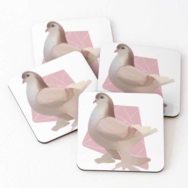 Item preview, Fancy pigeon pink designed and sold by Depression-Art.