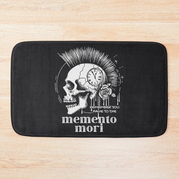 Item preview, Memento Mori Skull designed and sold by CreepyCornerArt.