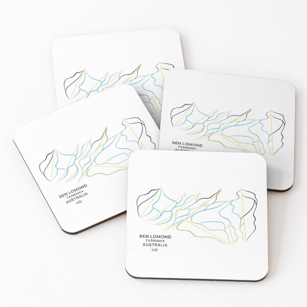 Item preview, Ben Lomond - Australian Mountain Resort Skiing Trail Map designed and sold by Piste-and-Trail.