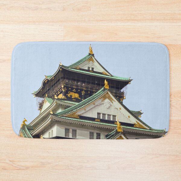 Item preview, osaka castle japan vintage travel  designed and sold by ashandbubu.