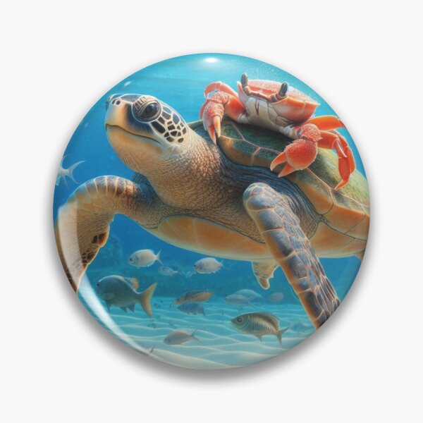 Item preview, surf turtle designed and sold by laurazael.
