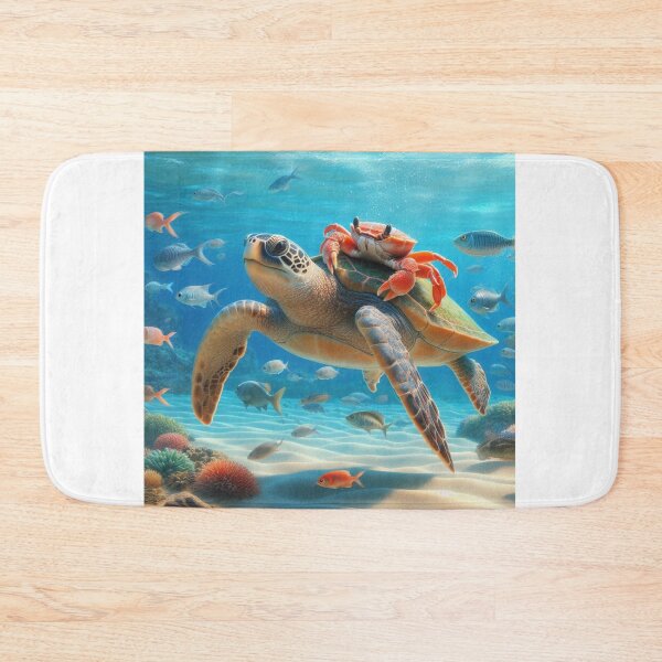 Item preview, surf turtle designed and sold by laurazael.