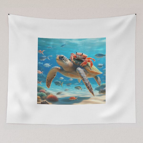 Item preview, surf turtle designed and sold by laurazael.