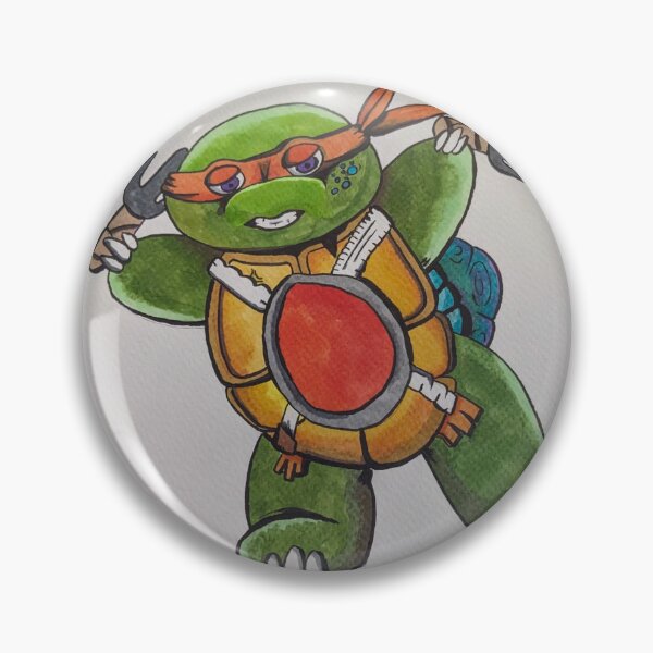 Artikelvorschau, Grüne Schildkrötenkämpfer entworfen und verkauft von Reddrubble.