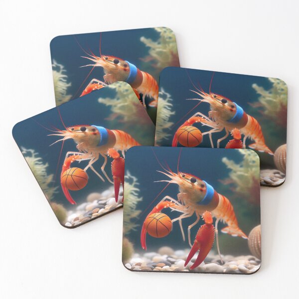 Item preview, Slam Dunk Shrimp designed and sold by Furbulous Faces.