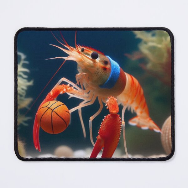 Item preview, Slam Dunk Shrimp designed and sold by Furbulous Faces.