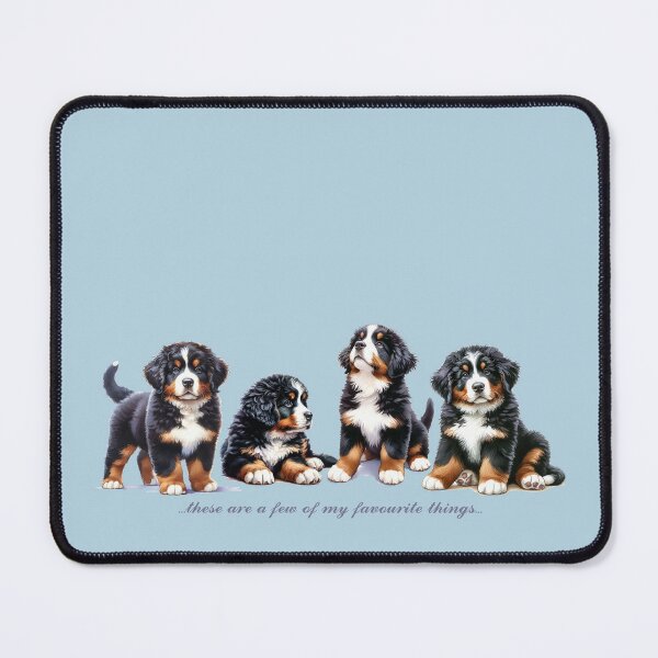 Item preview, Bernese Mountain Dog Puppies - Favourite Things designed and sold by LazioJoe.