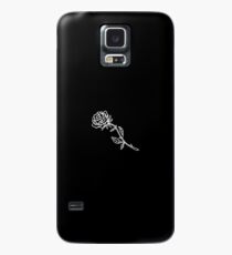 Black And White Rose Cover Case/Skin for Samsung Galaxy