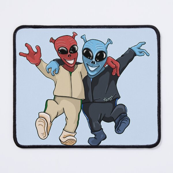 Item preview, Friends Alien - light background designed and sold by Themys24.