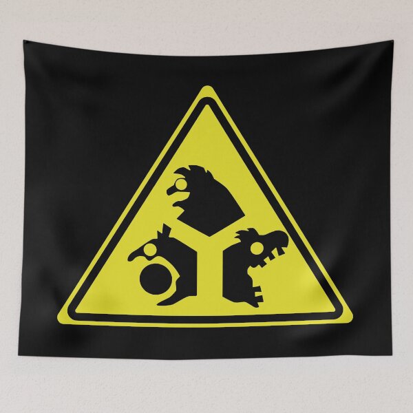 Item preview, Triumvirate Warning Sign designed and sold by galaxydaydreams.