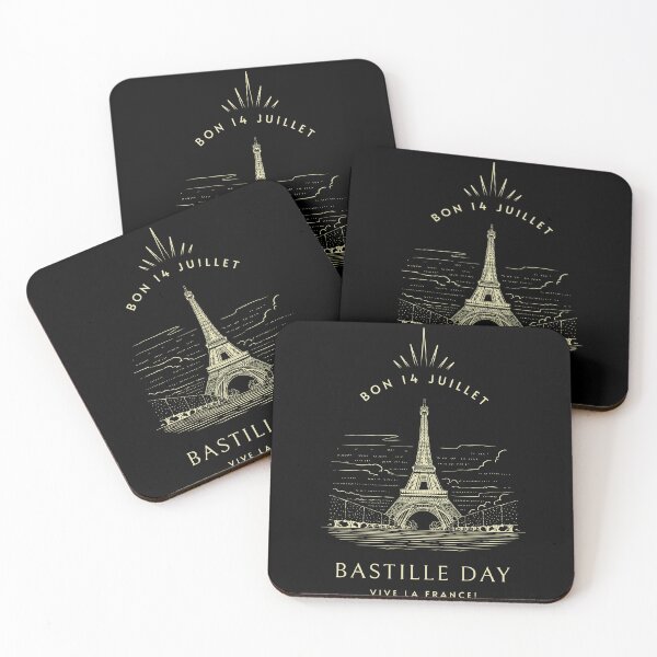 Item preview, Vintage Eiffel Tower Bastille Day designed and sold by HolidayBug.