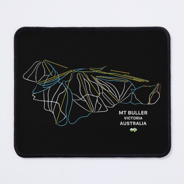 Item preview, Mt Buller - Australian Mountain Resort Skiing Trail Map Light designed and sold by Piste-and-Trail.