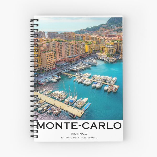 Item preview, Monte Carlo poster / travel wall art / Monaco designed and sold by PanenkaPrints.