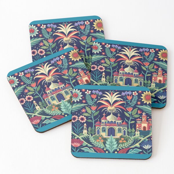 Item preview, India inspired all over print, by Juliets Acmegifts  designed and sold by Juliet  Thomas.