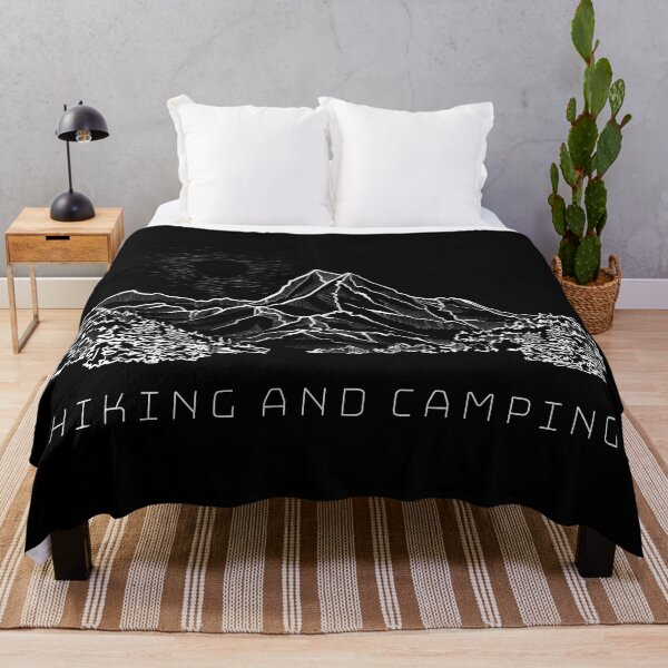 Item preview, Hiking and camping illustration designed and sold by Matoforma.